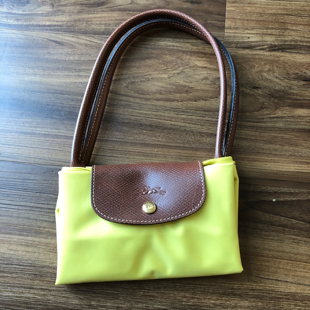 Longchamp Yellow Tote